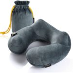 purefly-inflatable-soft-velvet-neck-support-travel-pillow