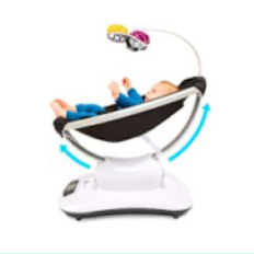 4moms Mamaroo 4 Bluetooth Enabled High Tech Baby Swing Now