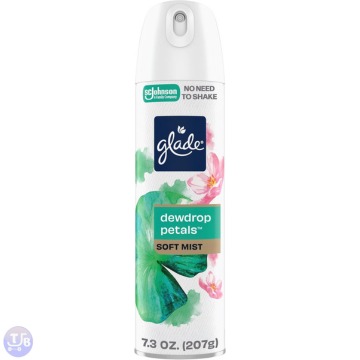 Glade Soft Mist Odor Fighting Aerosol Air Freshener